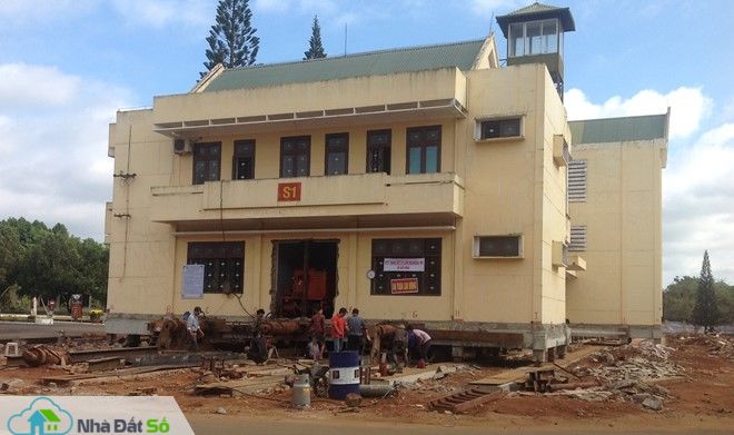 dời tòa nhà ở Tây Nguyên