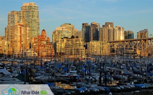 Khu vực phía Tây Vancouver, Canada, nơi nhà giàu Trung Quốc ​ đổ tới tìm mua nhà  (ảnh: Bloomberg/Getty)