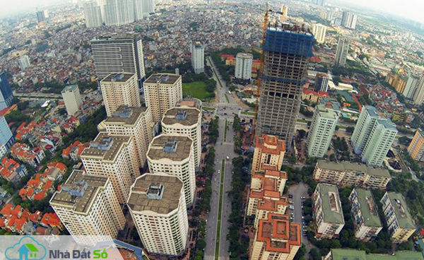 Nhiều chung cư mọc lên sát nhau khiến view bị che chắn (ảnh minh họa)