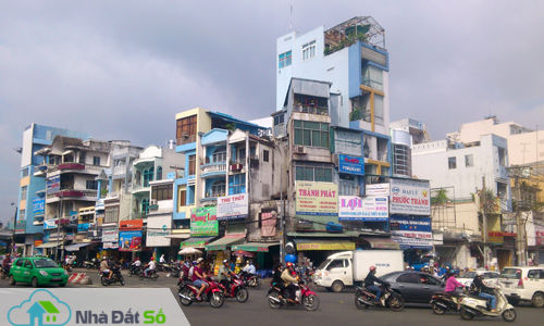 nhà phố mặt tiền