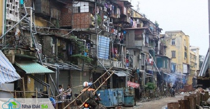 xây dựng lại các chung cư cũ 