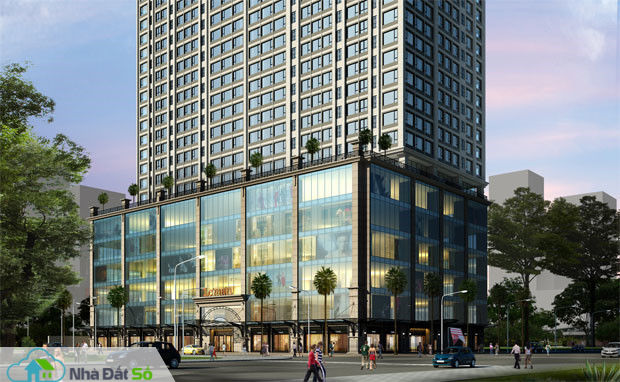 Một trung tâm thương mại hoạt động trên 6 tầng trong một chung cư cao cấp tại quận 3 đang hoàn thiện nội thất để đi vào hoạt động vào cuối năm nay.