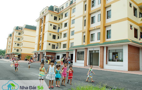 Xây nhà ở xã hội được miễn tiền sử dụng đất