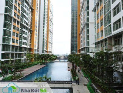 Một góc dự án do CapitaLand đầu tư
