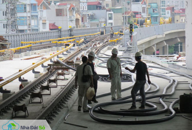 Dự án Cát Linh – Hà Đông: Đường xong, thiếu tiền mua tàu Dự án Cát Linh – Hà Đông: Đường xong, thiếu tiền mua tàu
