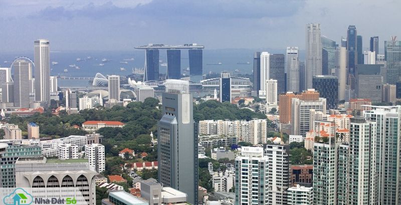 Giá BĐS khu trung tâm Singapore tăng trở lại  BĐS khu trung tâm Singapore tăng giá trở lại