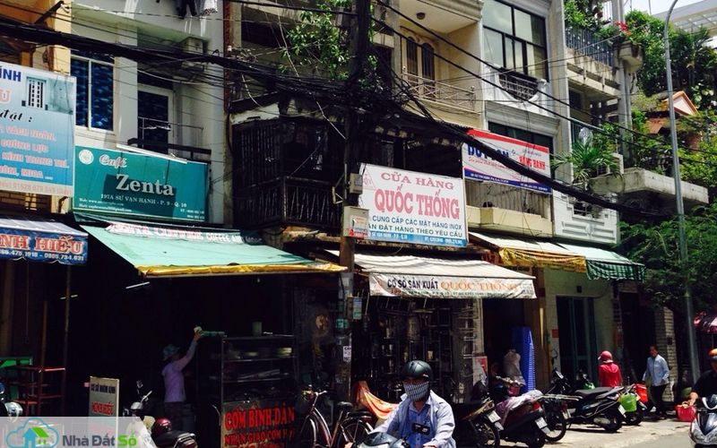 nhà lẻ nhà phố trung tâm Sài Gòn