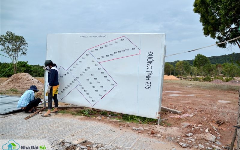 sơ đồ phân lô bán đất