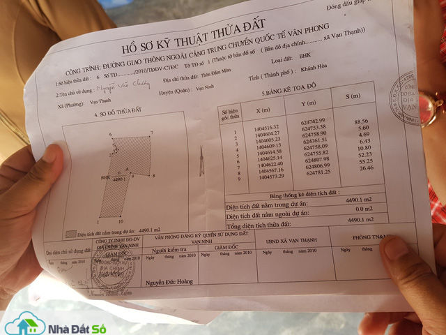 đất nền Bắc Vân Phong