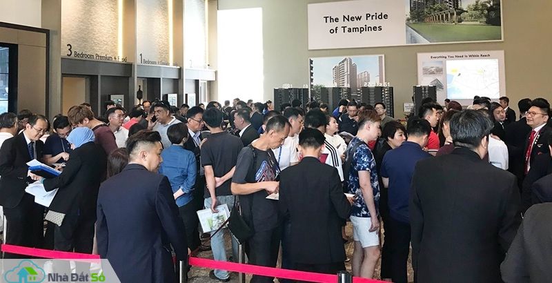 Lượng giao dịch nhà tư nhân tại Singapore sụt giảm mạnh