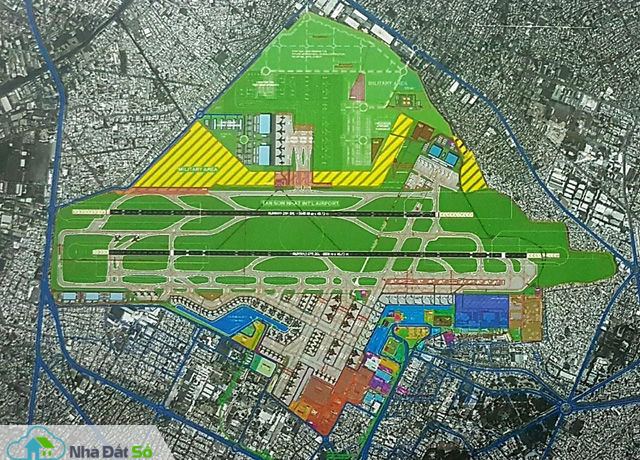 Sân bay Tân Sơn Nhất sẽ được mở ở cả phía nam và bắc  dự án nâng cấp sân bay Tân Sơn Nhất