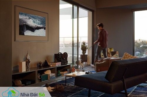 TV có thể trở thành khung ảnh trang trí.