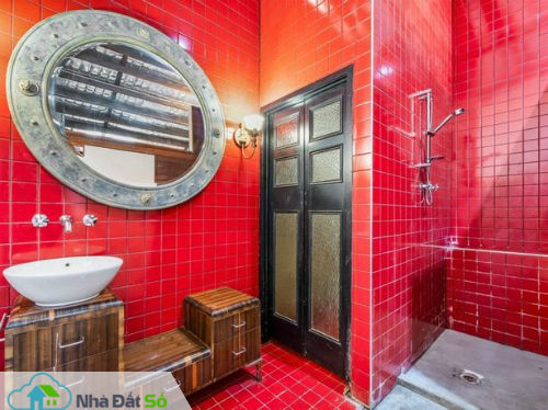 Nhà tắm không theo phong cách bình thường. Ảnh: Mirror.