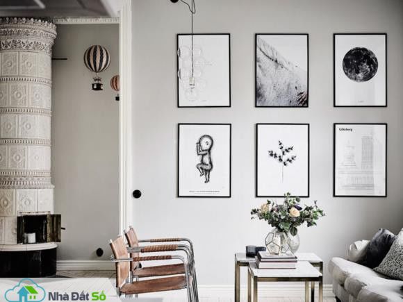 Căn hộ trắng đẹp đến từng milimet với phong cách Scandinavia - Ảnh 4. Căn hộ trắng đẹp đến từng milimet với phong cách Scandinavia - Ảnh 4.