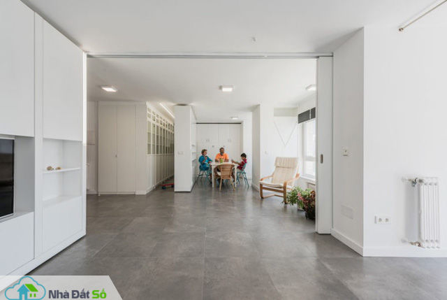 Tròn mắt với bức tường xoay thần kỳ biến hóa không gian cho nhà nhỏ - Ảnh 5. Tròn mắt với bức tường xoay thần kỳ biến hóa không gian cho nhà nhỏ - Ảnh 5.