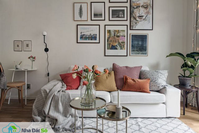 Thiết kế căn hộ 46m2 rộng thoáng không ngờ, đốn tim vạn người - Ảnh 4. Thiết kế căn hộ 46m2 rộng thoáng không ngờ, đốn tim vạn người - Ảnh 4.
