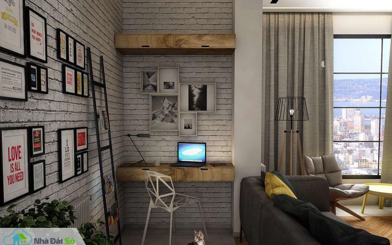 bố trí góc làm việc