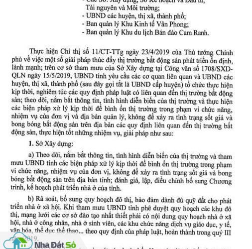  Khánh Hòa siết chặt thị trường BĐS, ngăn chặn nguy cơ bong bóng - Ảnh 1.