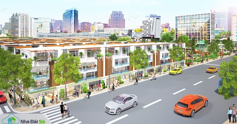đường nội bộ dự án Eco Town Long Thành
