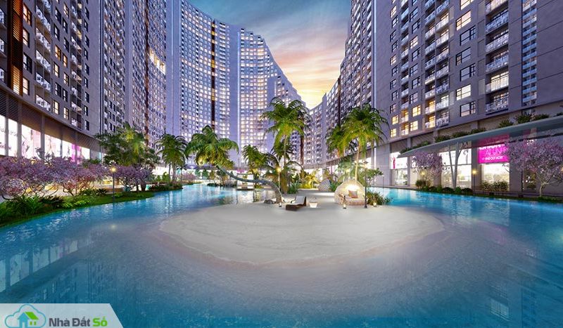 bien dao nhan tao can ho river city quan 7 chu dau tu an gia land