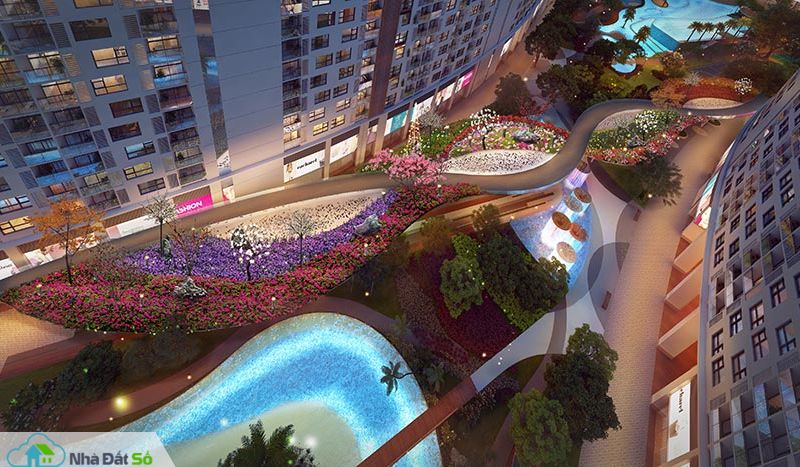 duong hoa di bo can ho river city quan 7