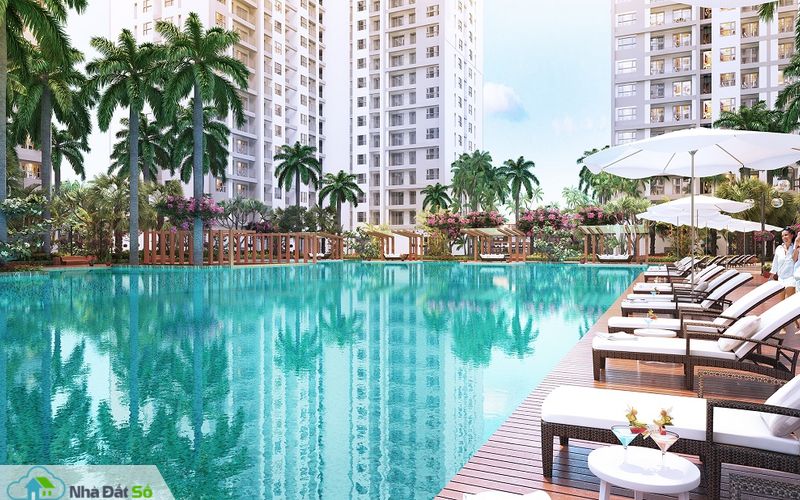 ho boi sunrise riverside rộng lớn sạch