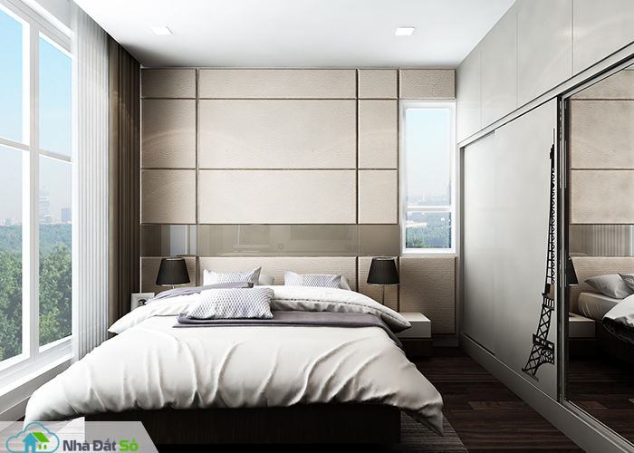 4e98aa8e4e9aeb337660544ab746cef2 Căn hộ Sunrise Riverside: Đẳng cấp ngay từ phòng ngủ
