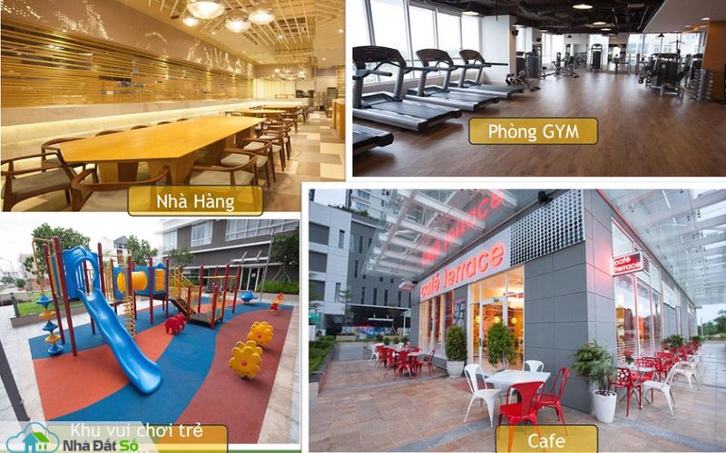 Tiện ích nội khu căn hộ Sunrise Riverside đầy đủ thiết yếu