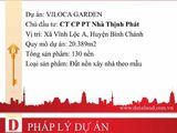 Dự Án Gây Sốt Khu Vực Phía Tây Sài Gòn. Thuộc Vĩnh Lộc A, Bình Chánh Mở Bán Giai Đoạn 2. Giá 17.5tr