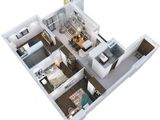 80m2 3 Phòng Ngủ Hỗ Trợ Vốn 85% Ngân Hàng
