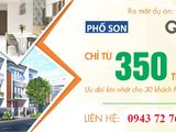 Đặt Chổ Kđt Gaia Với Giá 350Tr/nền, Chiết Khấu 15% Ngay Trục Đường 34M Thông Ra Cocobay 0943727672