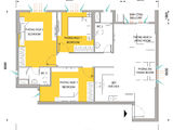 Chính Chủ!Bán Lại Chung Cư M-One Nam SG 92.57m2 3PN,2WC,Căn T2-19.10 Có 3hướng View,LH:0906852818