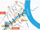 Cho Thuê Chung Cư Melody, DT 78m2, 2PN, NTCB, Giá 9 Triệu