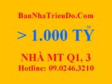 Bán Nhà 2 Mặt Tiền 81-83-83B-85 Hàm Nghi, Phường Nguyễn Thái Bình, Quận 1_Ds Nhà Hơn 1000 Tỷ