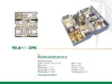 Căn Hộ 90,6m2 View Hồ Giá Rẻ Nhất An Bình City- 2,45 Tỷ