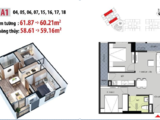 Dự Án Chung Cư Hateco Apollo Chỉ 1 Tỷ/ Căn Hộ 2 Ngủ Full Nội Thất