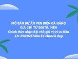 Nhận Đặt Chỗ Dự Án Ven Biển Đại Dương Xanh Cách Bãi Tắm Chỉ 800M