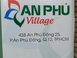 Hot!!! Đất Nền An Phú Village Q.12, Thổ Cư 100%, Xây Dựng Tự Do, Giá Hấp Dẫn. Lh: 0933.139.430