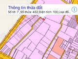 Đất Vĩnh Thanh,nhơn Trạch,-Đn Mt Hẽm,5X20, Thổ Cư,sổ Hồng Riêng,đường Ô Tô Hiên Hữu.