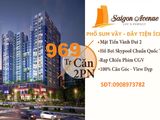 Căn Hộ Sài Gòn Avenue Giá 969 Tr/2 Pn Giá Tốt Nhất Khu Vực Thủ Đức Lh:0908973782