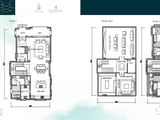 Bán Lô 02 Biệt Thự Đơn Lập Mặt Hồ Vinhomes Green Bay, 306,6M2