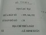 Cần Tiền Bán Gấp 3 Lô Đất Mặt Tiền Trần Đại Nghĩa, Gần Kcn Lê Minh Xuân