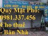 Cho Thuê Nhà Mặt Phố Huỳnh Thúc Kháng 82M2 Mt:7M 55Tr/th 0981-337-456