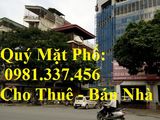 Bán Nhà Mặt Phố Đào Tấn 158M2- Mt:6M 215Tr/m2 0981-337456