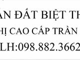 Bán Lô Đất Biệt Thự Duy Nhất Tại Đô Thị Cao Cấp Trần Lãm. Dt=193m Hướng Tây Bắc
