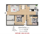 Bán Căn Hộ Chung Cư Hha – Kđt Tân Tây Đô – Giá Từ 890Tr/căn.