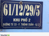 Cho Thuê Nhà Nguyên Căn Đường Tx33 ,p Thạnh Xuân ,q12 . 1Trệt ,1Lững , 1Lầu .:0938 824946