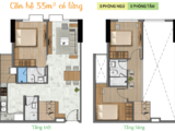 Căn Hộ Gác Lửng, 3Pn, 3Wc, 2 Ban Công La Astoria 2, Quận 2