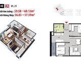 Hateco Apollo Bán Căn B1420_2 Pn_55M2_Hướng Đn_Chỉ Với 1,2 Tỷ