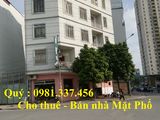 Cho Thuê Mặt Phố Hoàng Cầu 1100M2, Mt 20M Quý Mặt Phố 0981337456